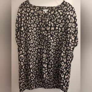 Alfred Sung Cap Sleeve Blouse. Size xl. Preloved.